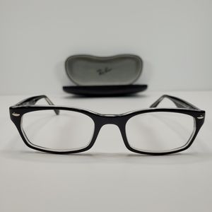 Ray Ban Eyeglasses Frames RB5150 2034 50-19-135 Black/Crystal Full Rim + Case